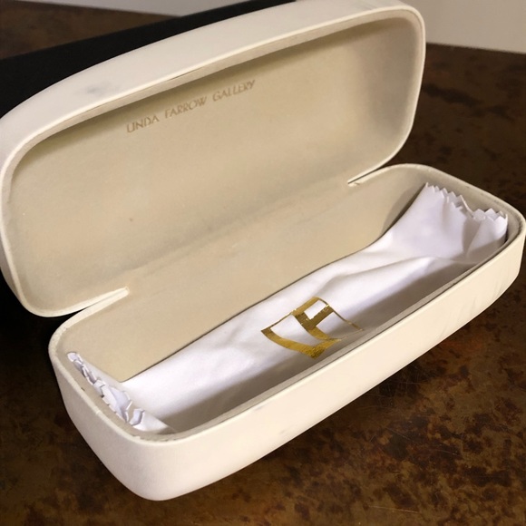 The Row x Linda Farrow Navy Sunglasses Cat eye - Picture 6 of 6